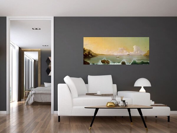 Slika - Martin Johnson Heade, Rio de Janeiro Bay, reprodukcije (120x50 cm)
