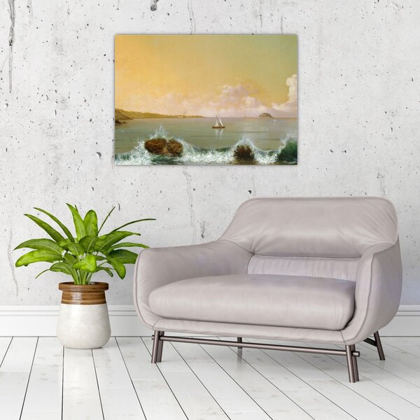 Slika - Martin Johnson Heade, Rio de Janeiro Bay, reprodukcije (70x50 cm)