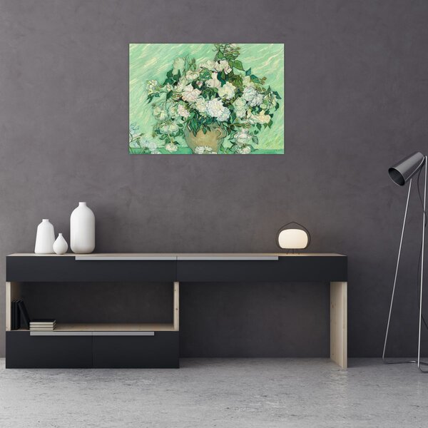 Slika - Vincent van Gogh, Roses, reprodukcije (70x50 cm)