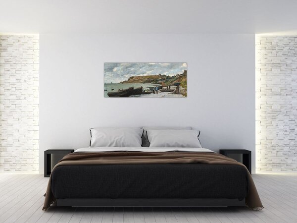 Slika - Claude Monet, Sainte Adresse, reprodukcije (120x50 cm)
