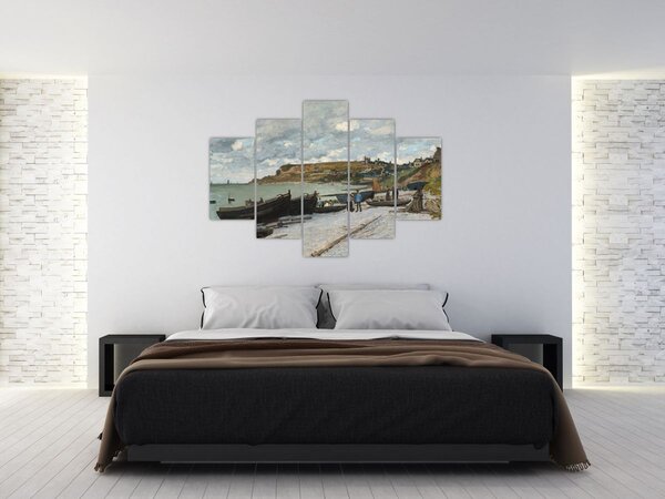 Slika - Claude Monet, Sainte Adresse, reprodukcije (150x105 cm)