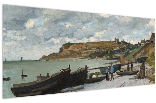 Slika - Claude Monet, Sainte Adresse, reprodukcije (120x50 cm)