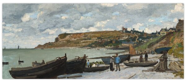 Slika - Claude Monet, Sainte Adresse, reprodukcije (120x50 cm)