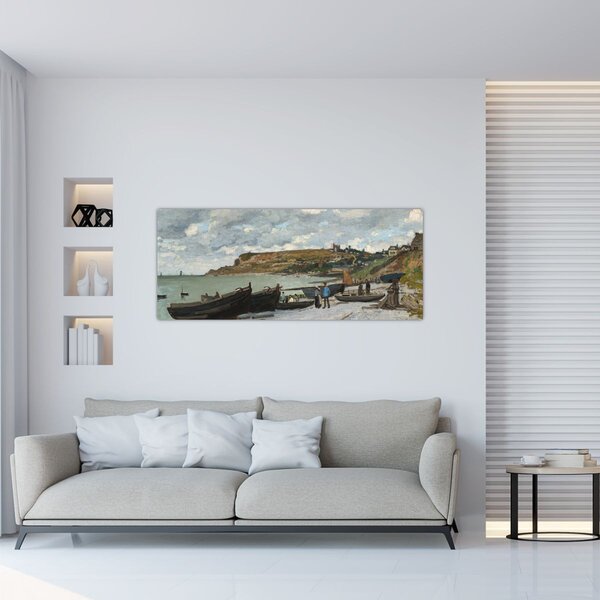 Slika - Claude Monet, Sainte Adresse, reprodukcije (120x50 cm)