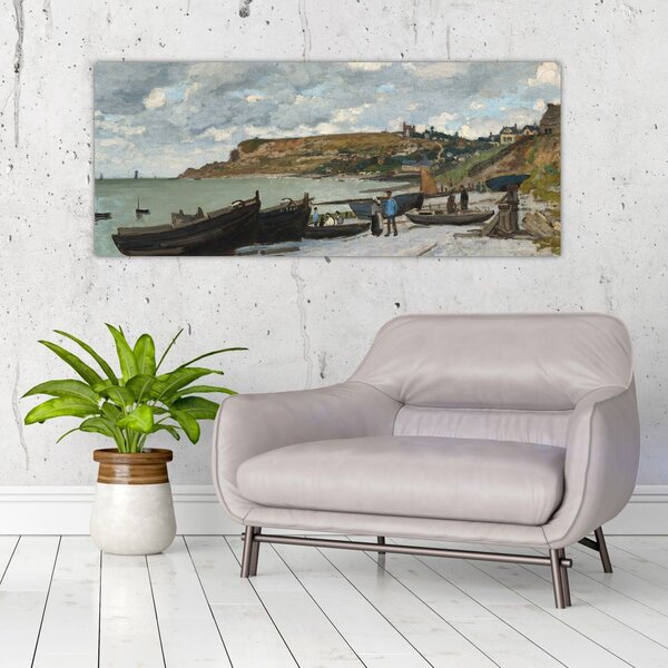 Slika - Claude Monet, Sainte Adresse, reprodukcije (120x50 cm)