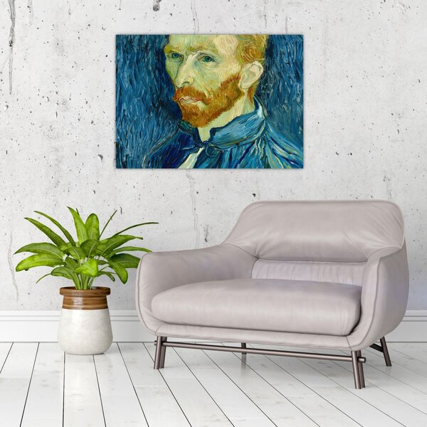 Slika - Vincent van Gogh, Self-Portrait, reprodukcije (70x50 cm)