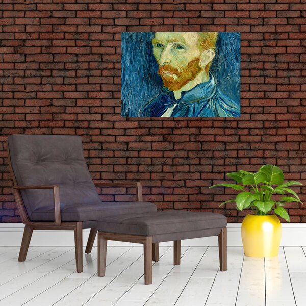 Slika - Vincent van Gogh, Self-Portrait, reprodukcije (70x50 cm)