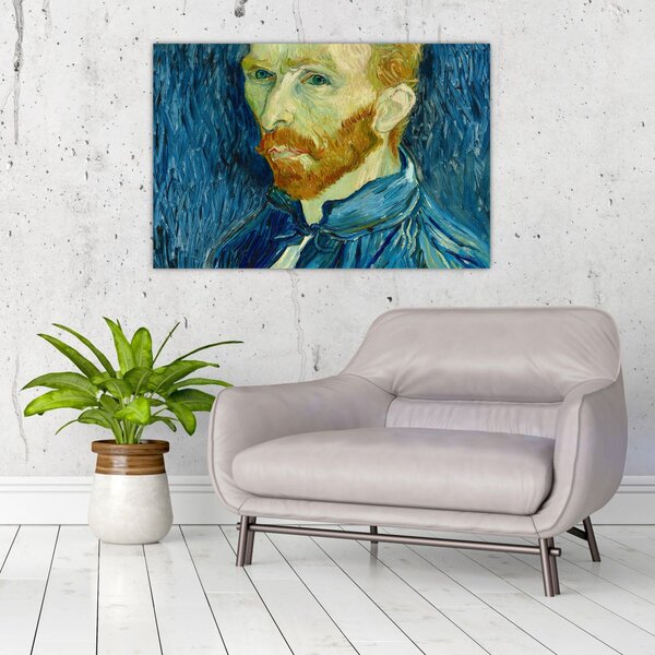 Slika - Vincent van Gogh, Self-Portrait, reprodukcije (90x60 cm)