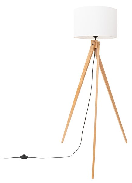 Podna lampa NATT bijela