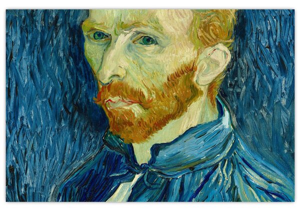 Slika - Vincent van Gogh, Self-Portrait, reprodukcije (90x60 cm)