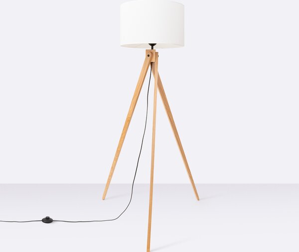 Podna lampa NATT bijela