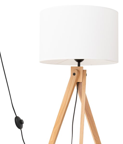 Podna lampa NATT bijela
