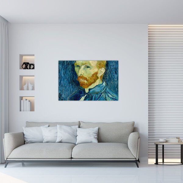 Slika - Vincent van Gogh, Self-Portrait, reprodukcije (90x60 cm)