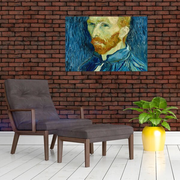 Slika - Vincent van Gogh, Self-Portrait, reprodukcije (90x60 cm)