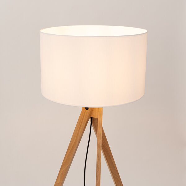 Podna lampa NATT bijela