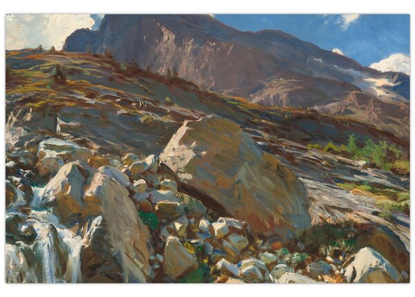 Slika - John Singer Sargent, Simplon Pass, reprodukcije (90x60 cm)