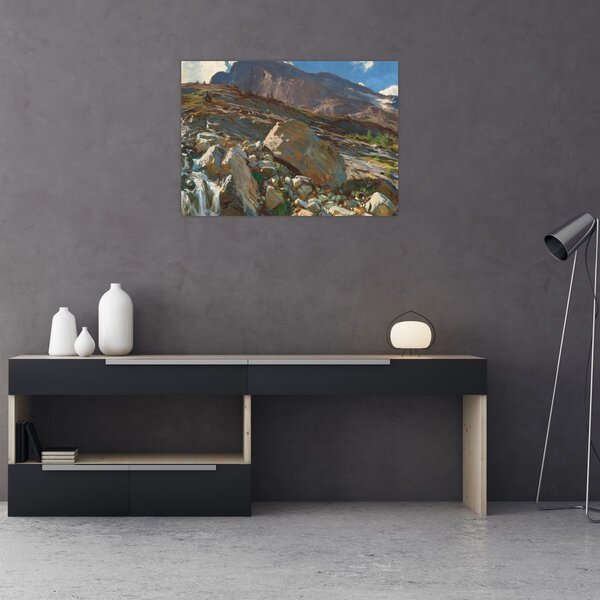 Slika - John Singer Sargent, Simplon Pass, reprodukcije (70x50 cm)