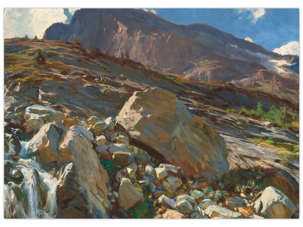 Slika - John Singer Sargent, Simplon Pass, reprodukcije (70x50 cm)