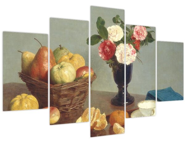 Slika - Henri Fantin-Latour, Still Life, reprodukcije (150x105 cm)