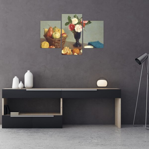 Slika - Henri Fantin-Latour, Still Life, reprodukcije (90x60 cm)