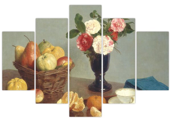 Slika - Henri Fantin-Latour, Still Life, reprodukcije (150x105 cm)