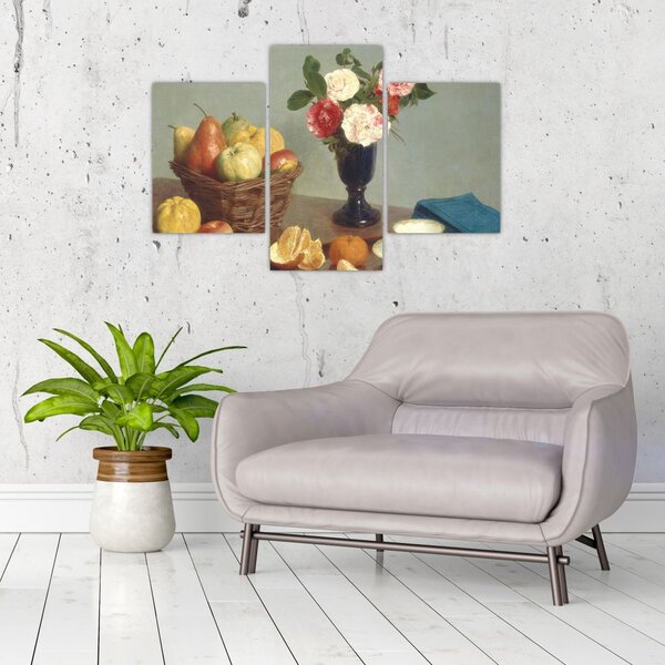 Slika - Henri Fantin-Latour, Still Life, reprodukcije (90x60 cm)