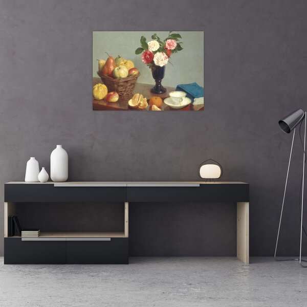 Slika - Henri Fantin-Latour, Still Life, reprodukcije (70x50 cm)