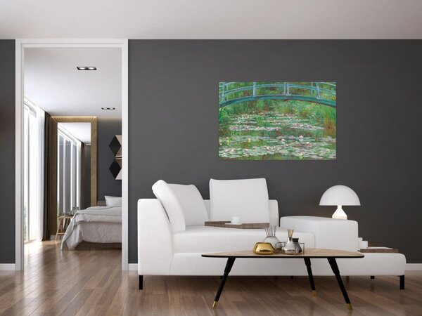 Slika - Claude Monet, The Japanese Footbridge, reprodukcije (90x60 cm)