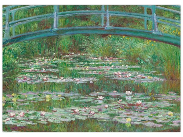 Slika - Claude Monet, The Japanese Footbridge, reprodukcije (70x50 cm)