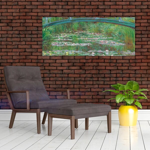 Slika - Claude Monet, The Japanese Footbridge, reprodukcije (120x50 cm)