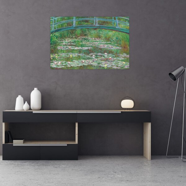 Slika - Claude Monet, The Japanese Footbridge, reprodukcije (90x60 cm)