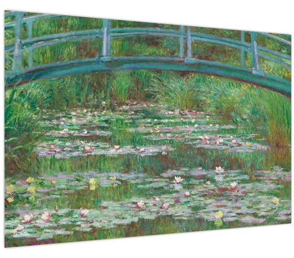 Slika - Claude Monet, The Japanese Footbridge, reprodukcije (90x60 cm)