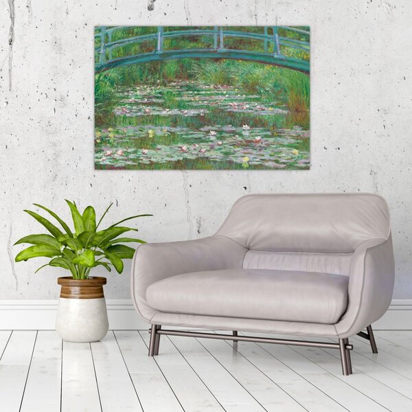Slika - Claude Monet, The Japanese Footbridge, reprodukcije (90x60 cm)