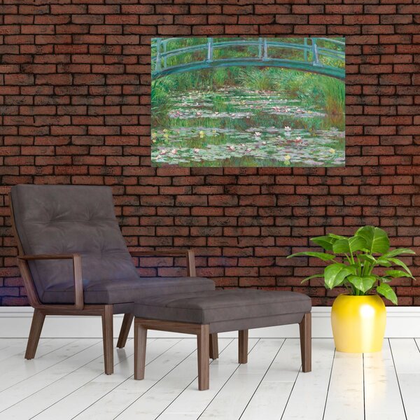 Slika - Claude Monet, The Japanese Footbridge, reprodukcije (90x60 cm)