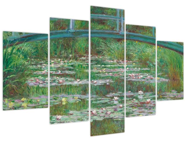 Slika - Claude Monet, The Japanese Footbridge, reprodukcije (150x105 cm)