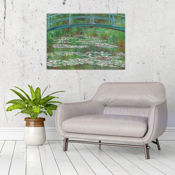 Slika - Claude Monet, The Japanese Footbridge, reprodukcije (70x50 cm)