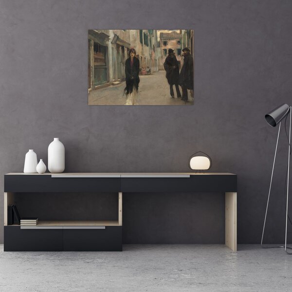 Slika - John Singer Sargent, Street in Venice, reprodukcije (70x50 cm)