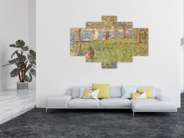 Slika - Georges Seurat, Study for "La Grande Jatte", reprodukcije (150x105 cm)