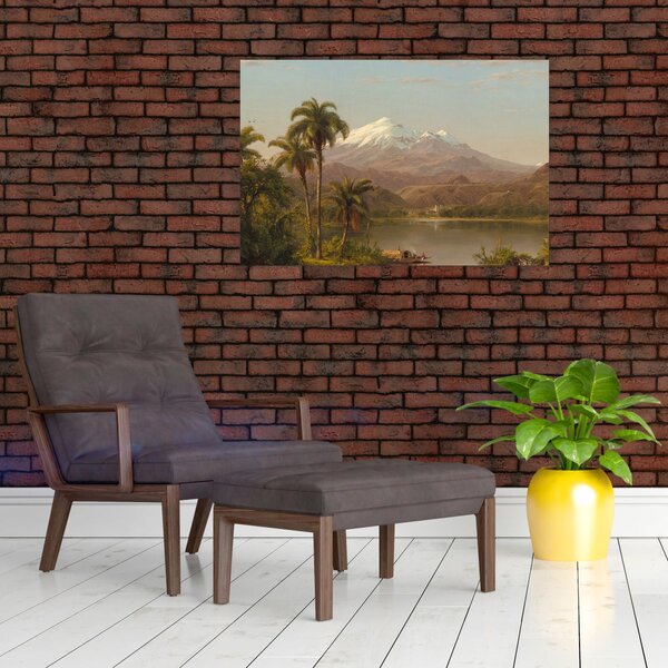 Slika - Frederic Edwin Church, Tamaca Palms, reprodukcije (90x60 cm)
