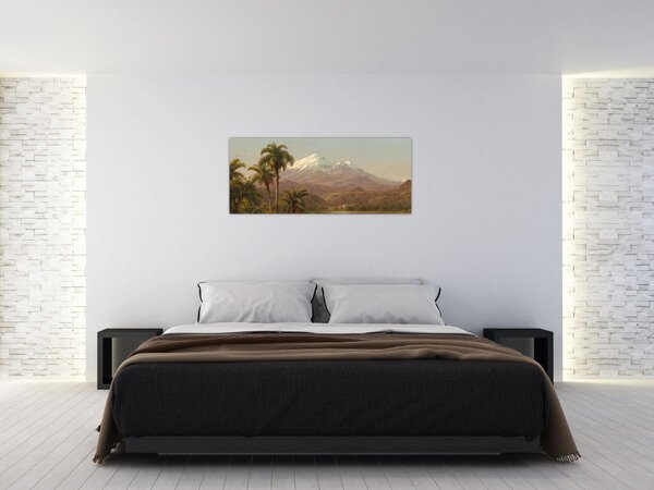 Slika - Frederic Edwin Church, Tamaca Palms, reprodukcije (120x50 cm)