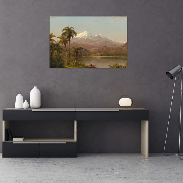 Slika - Frederic Edwin Church, Tamaca Palms, reprodukcije (90x60 cm)