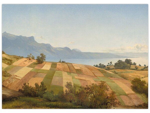 Slika - Alexandre Calame, Swiss Landscape, reprodukcije (70x50 cm)