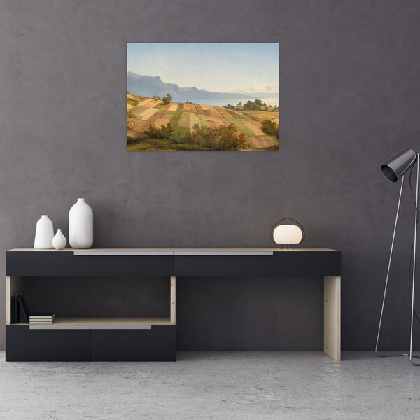 Slika - Alexandre Calame, Swiss Landscape, reprodukcije (70x50 cm)