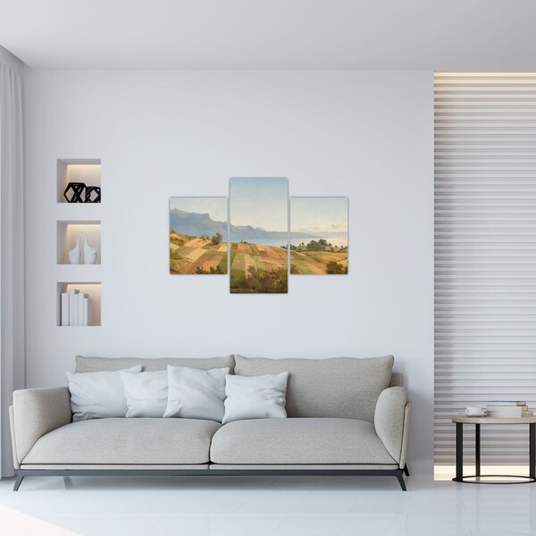 Slika - Alexandre Calame, Swiss Landscape, reprodukcije (90x60 cm)