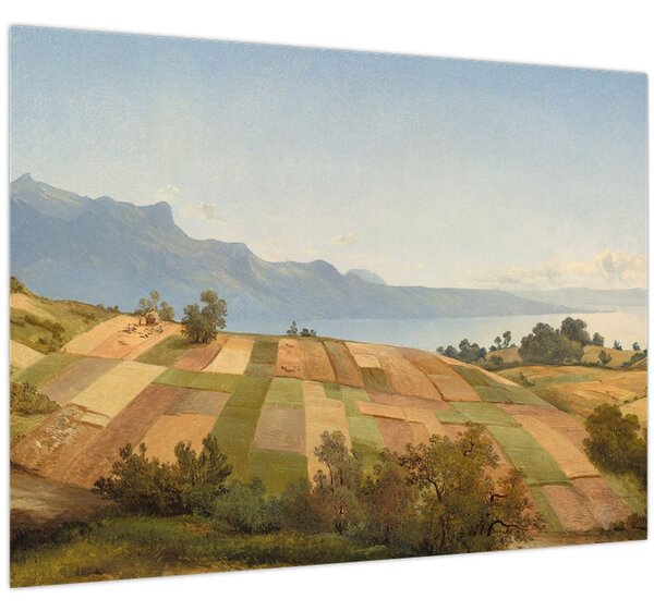 Slika - Alexandre Calame, Swiss Landscape, reprodukcije (70x50 cm)
