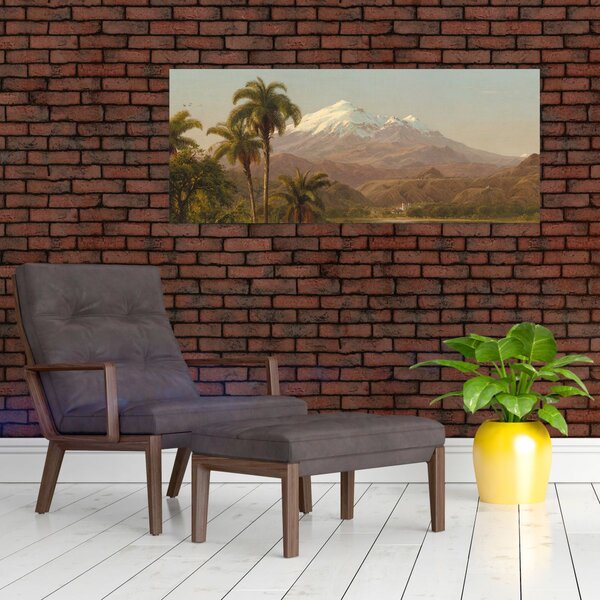 Slika - Frederic Edwin Church, Tamaca Palms, reprodukcije (120x50 cm)