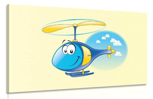 Slika helikopter u oblacima