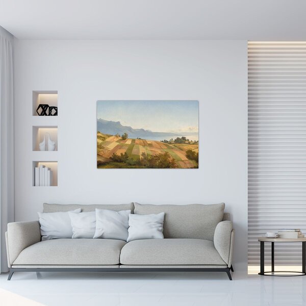 Slika - Alexandre Calame, Swiss Landscape, reprodukcije (90x60 cm)