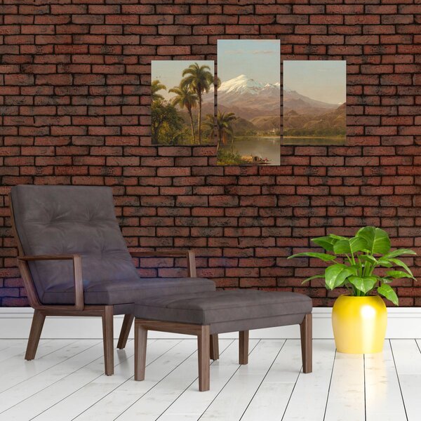 Slika - Frederic Edwin Church, Tamaca Palms, reprodukcije (90x60 cm)