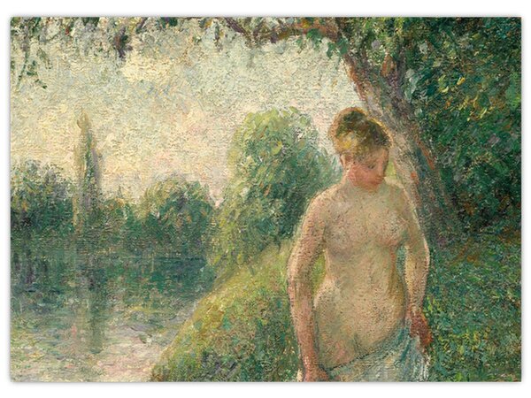 Slika - Camille Pissarro, The Bather, reprodukcije (70x50 cm)